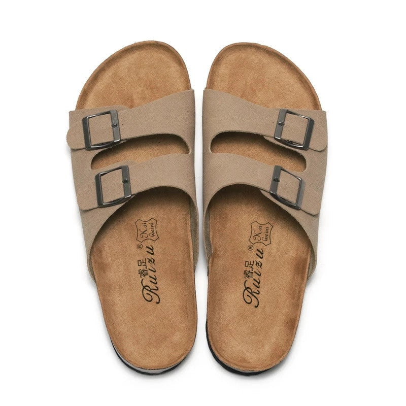 OCW Men Orthopedic Sandals Best For Walking Retro Slides
