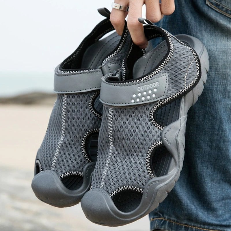 OCW Men Sturdy Orthopedic Sandals Nonslip Leisure Slides