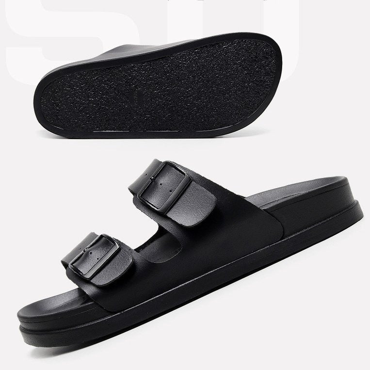OCW Men Waterproof Orthopedic Sandals Buckle Arch Support Beach Slides OCWShoes