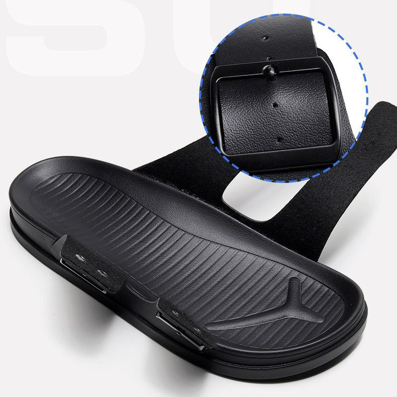 OCW Men Waterproof Orthopedic Sandals Buckle Arch Support Beach Slides OCWShoes