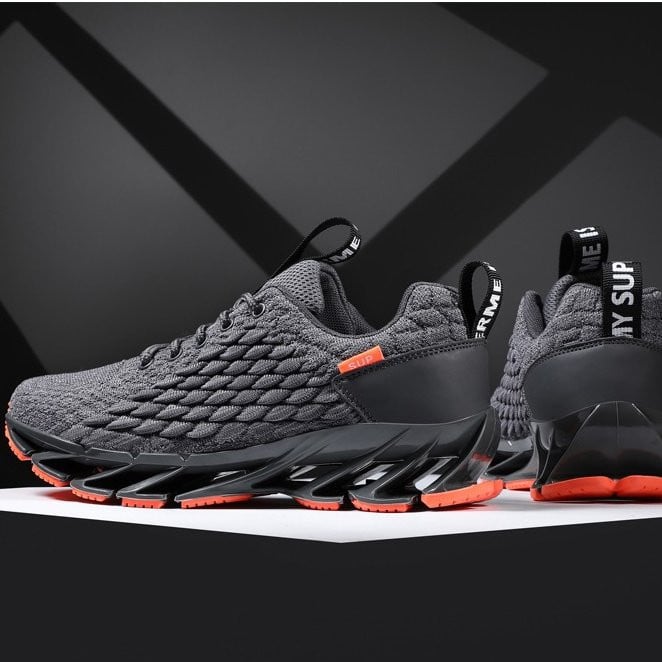 OCW Men Orthopedic Good Walking Shoes Shock-absoprtion Comfortable Sporty Sneakers