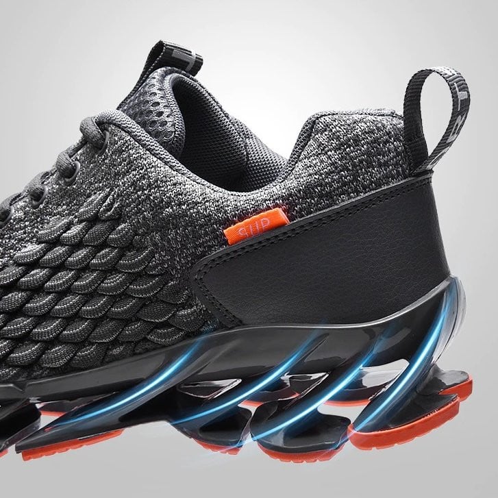 OCW Men Orthopedic Good Walking Shoes Shock-absoprtion Comfortable Sporty Sneakers