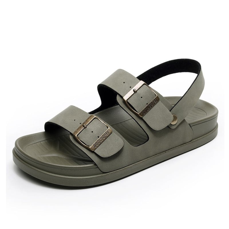 OCW Men Waterproof Orthopedic Sandals Buckle Arch Support Beach Slides OCWShoes