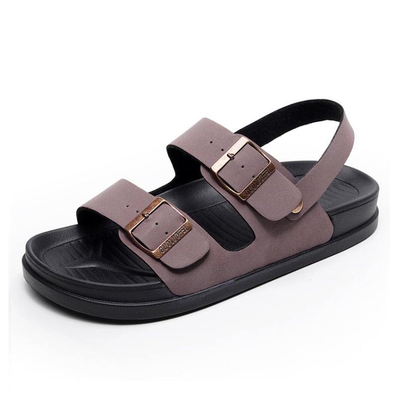 OCW Men Waterproof Orthopedic Sandals Buckle Arch Support Beach Slides OCWShoes
