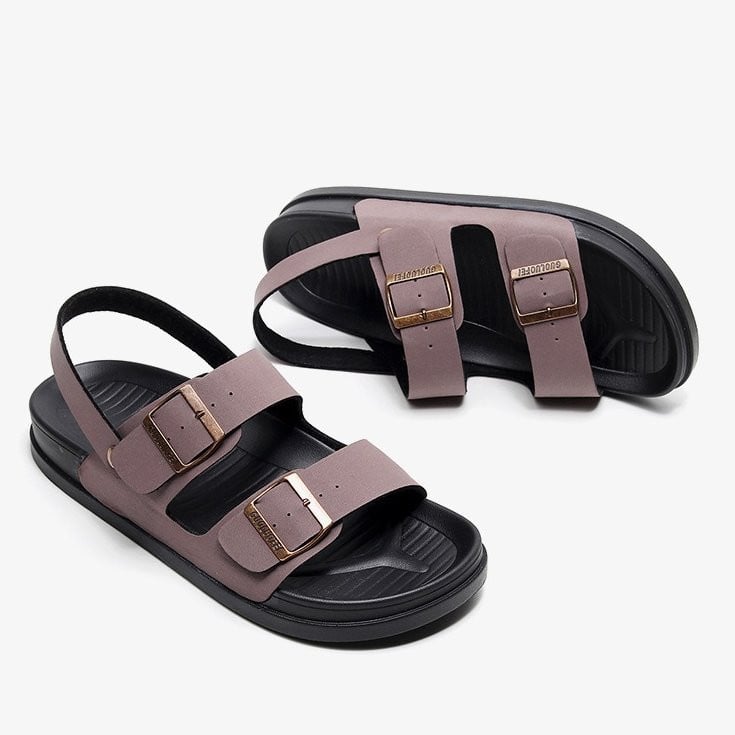 OCW Men Waterproof Orthopedic Sandals Buckle Arch Support Beach Slides OCWShoes