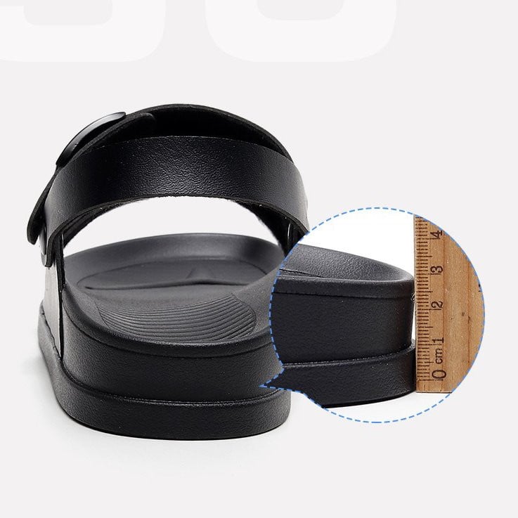 OCW Men Waterproof Orthopedic Sandals Buckle Arch Support Beach Slides OCWShoes