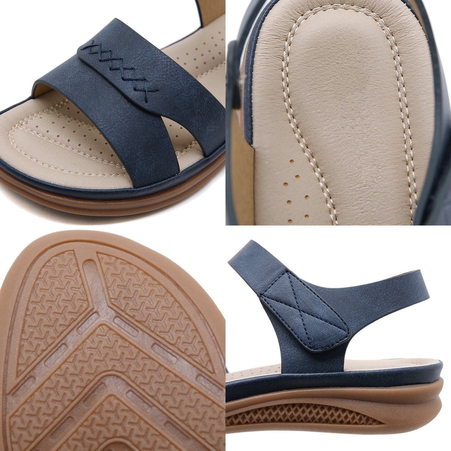 OCW Women Leisure Summer Orthopedic Sandals Back Strap Nonslip