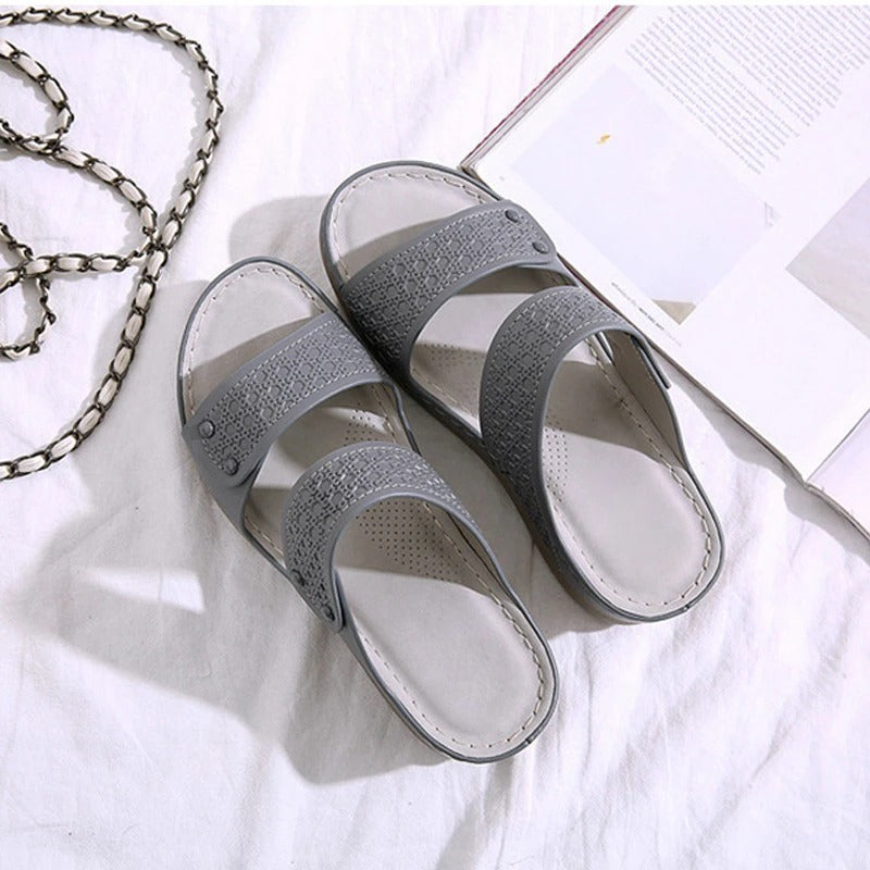 OCW Best Orthopedic Sandals For Women Breathable Sole Protection Retro Slides Outdoor OCWShoes