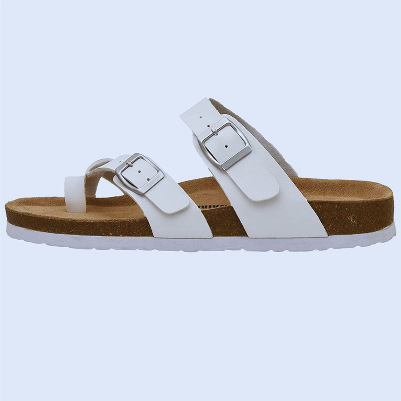OCW Men Orthopedic Sandal Arch Support Breathable Comfortable Anti Slip Cork Buckle Strap Sandal OCWShoes