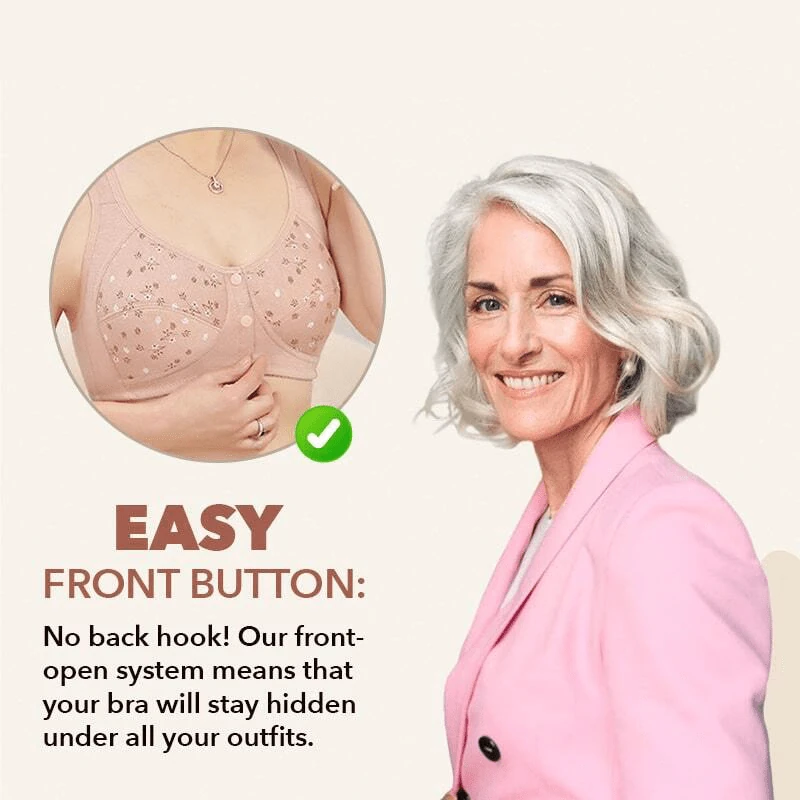 Daisy Bra - Comfortable & Convenient Front Button Bras For Plus Size Women OCW Bras