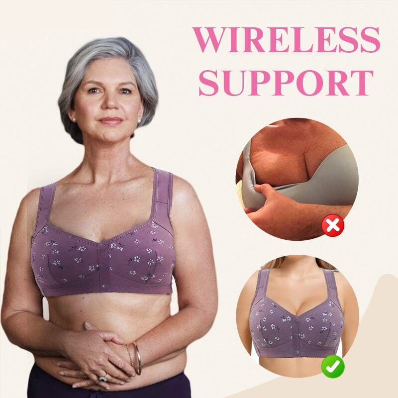Daisy Bra - Comfortable & Convenient Front Button Bras For Plus Size Women OCW Bras