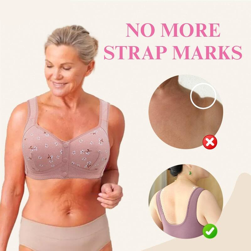 Daisy Bra - Comfortable & Convenient Front Button Bras For Plus Size Women OCW Bras