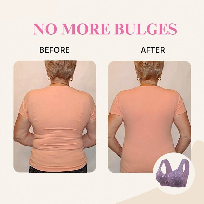 Daisy Bra - Comfortable & Convenient Front Button Bras For Plus Size Women OCW Bras