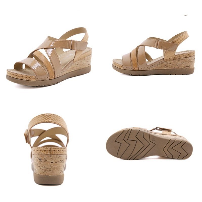 OCW Casual Women Sandals Breathable Walking Wedges Basic Leisure Summer OCWShoes
