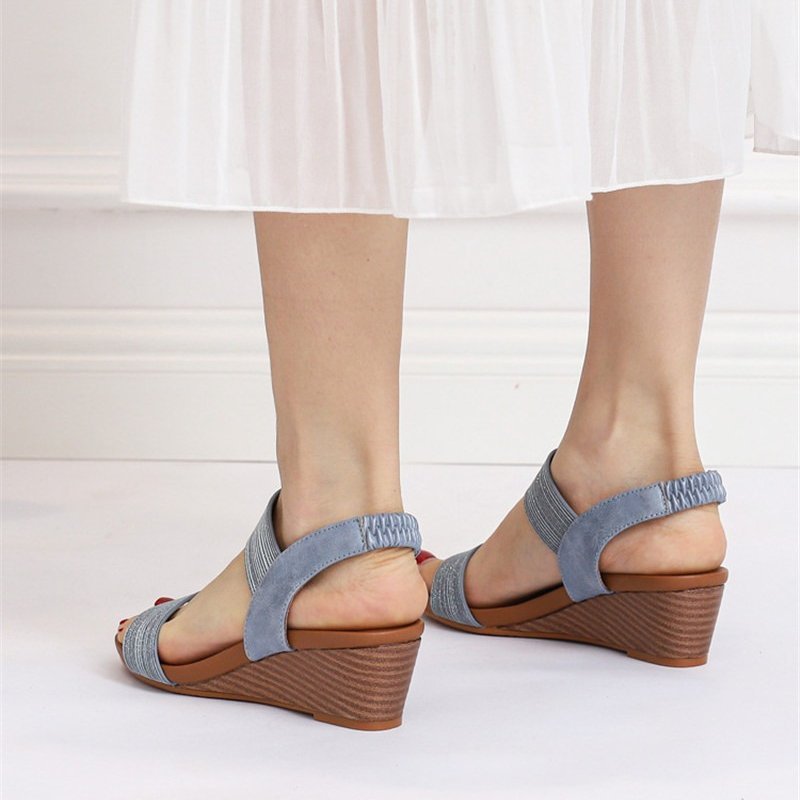 OCW Orthopedic Women Dress Sandals Comfortable Arch Support Glittering Strap Elegant Design OCWShoes