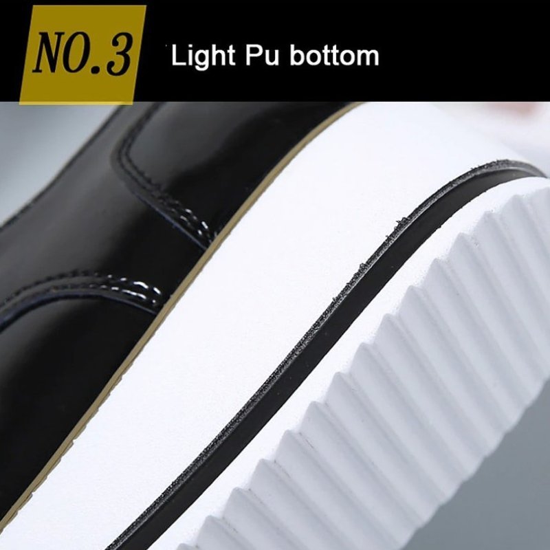 OCW Walking Shoes Women Anti-odor Wedge Oxford Shoes Leather Casual Spring Autumn