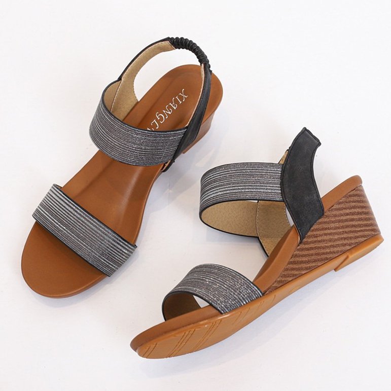 OCW Orthopedic Women Dress Sandals Comfortable Arch Support Glittering Strap Elegant Design OCWShoes