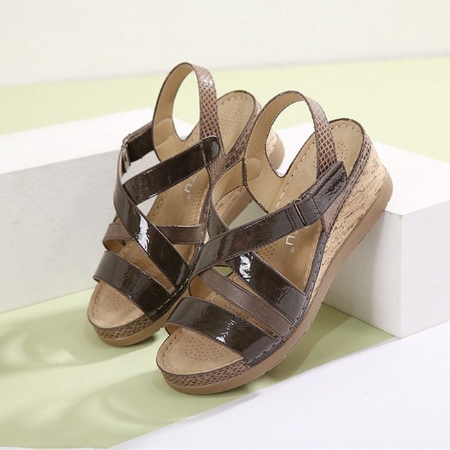 OCW Casual Women Sandals Breathable Walking Wedges Basic Leisure Summer OCWShoes