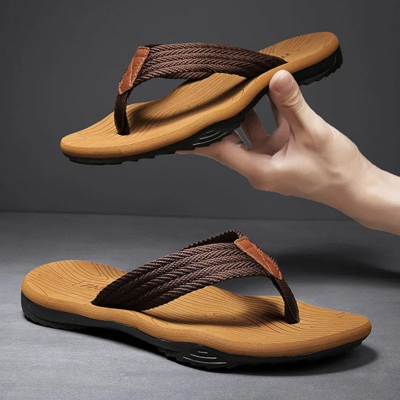 OCW Orthopedic Sandals Women Breathable Arch Protective Flip-flops Colorblock Stylish OCWShoes