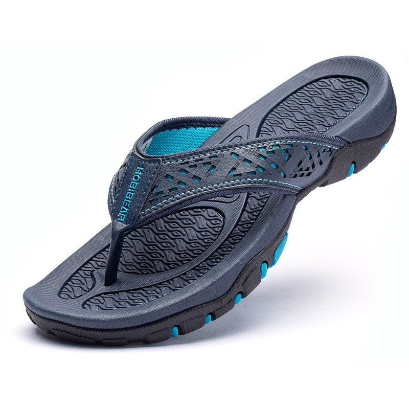 OCW Men Orthopedic Sandal Arch Support Breathable Comfortable Anti Skid Flip Flop OCWShoes
