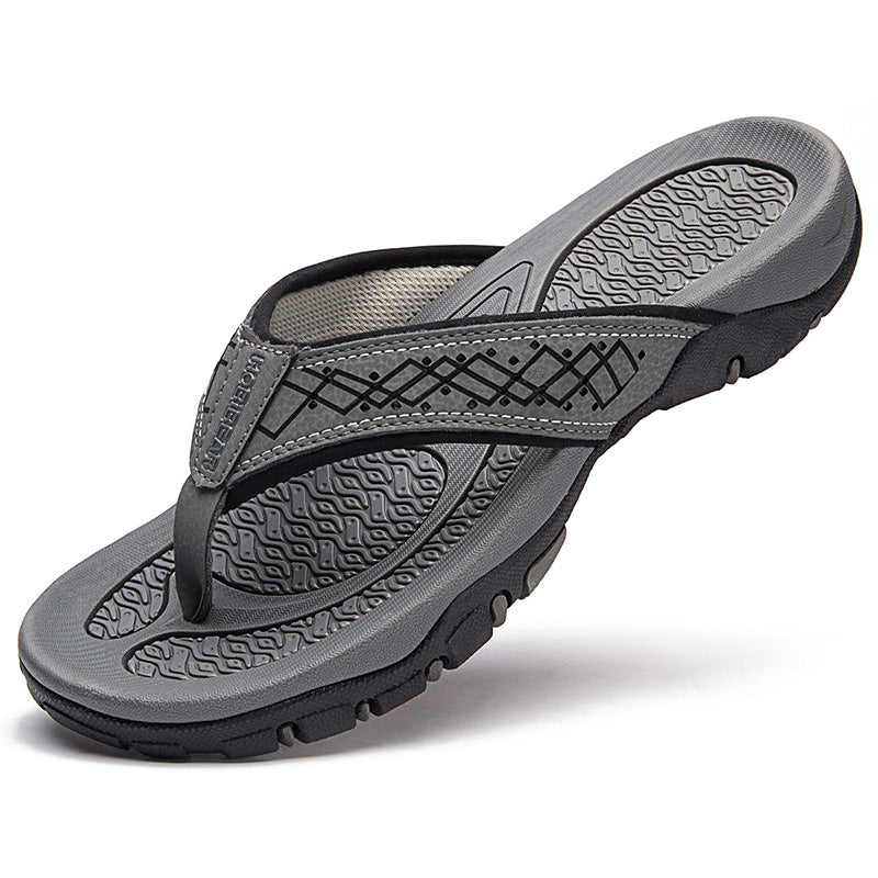 OCW Men Orthopedic Sandal Arch Support Breathable Comfortable Anti Skid Flip Flop OCWShoes