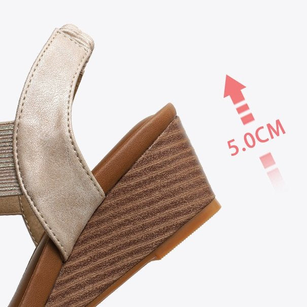 OCW Orthopedic Women Dress Sandals Comfortable Arch Support Glittering Strap Elegant Design OCWShoes