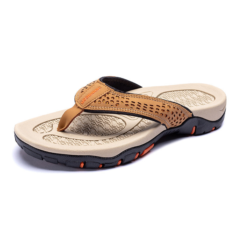 OCW Men Orthopedic Sandal Arch Support Breathable Comfortable Anti Skid Flip Flop OCWShoes
