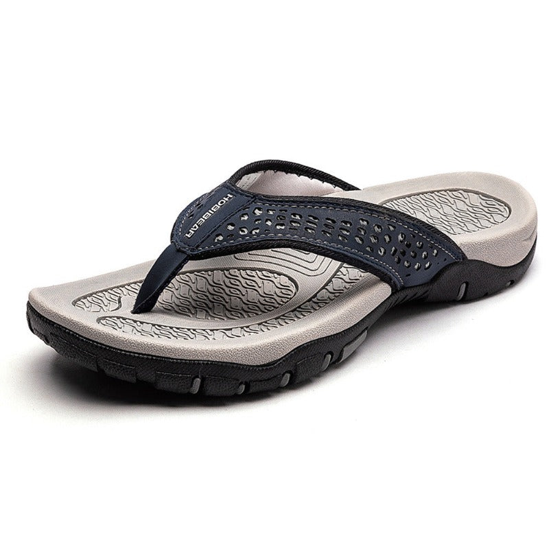 OCW Men Orthopedic Sandal Arch Support Breathable Comfortable Anti Skid Flip Flop OCWShoes