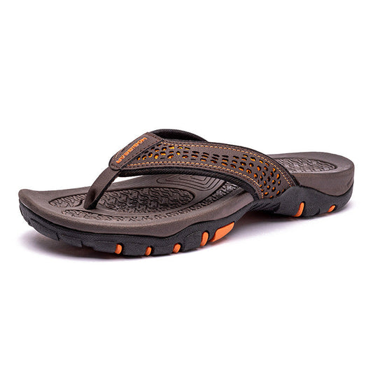 OCW Men Orthopedic Sandal Arch Support Breathable Comfortable Anti Skid Flip Flop OCWShoes