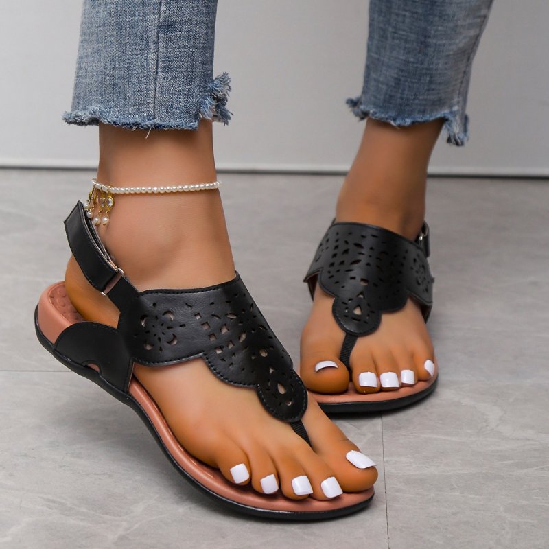 OCW Orthopedic Sandals Women Ankle Strap Lightweight Flip-flops Retro Summer Fashion OCWShoes