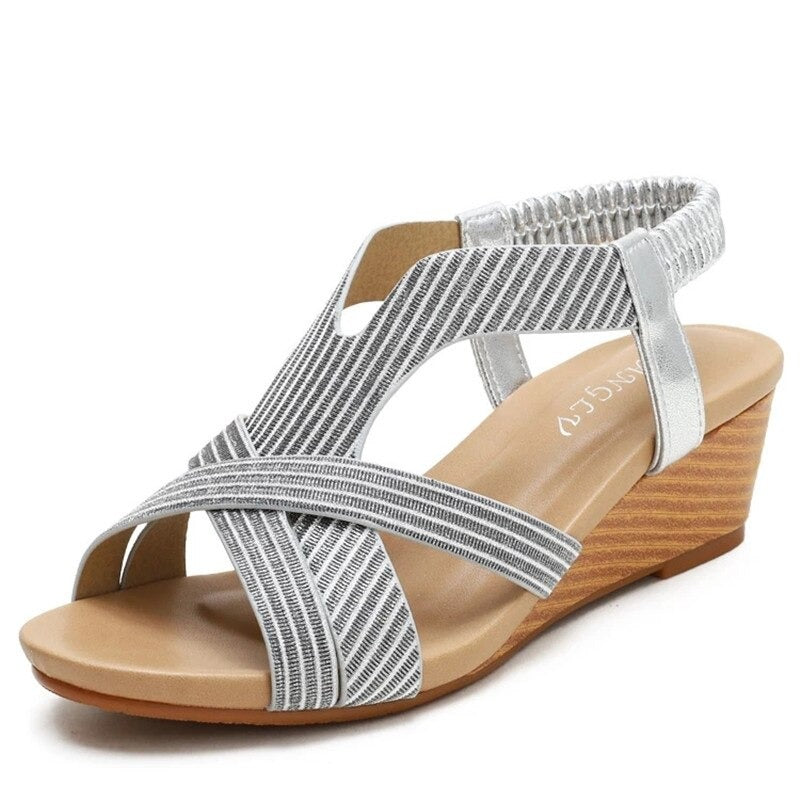 OCW Orthopedic Women Dress Sandals Comfortable Arch Support Modern Cut-out Elegant Design OCWShoes