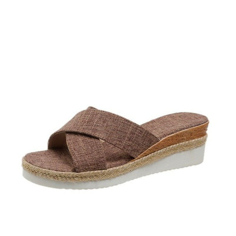 OCW Orthopedic Women Sandal Breathable Wedge Heel Elegant Summer OCWShoes