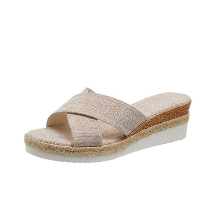 OCW Orthopedic Women Sandal Breathable Wedge Heel Elegant Summer OCWShoes