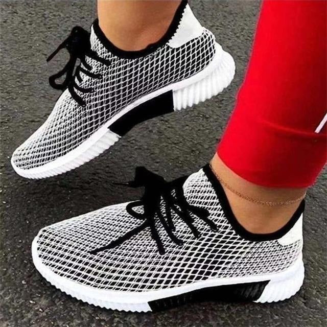 OCW Orthopedic Shoes Mesh Lightweight Low Heel Leisure Women Walking Sneakers OCWShoes