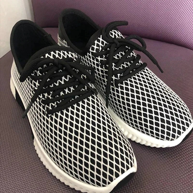 OCW Orthopedic Shoes Mesh Lightweight Low Heel Leisure Women Walking Sneakers OCWShoes