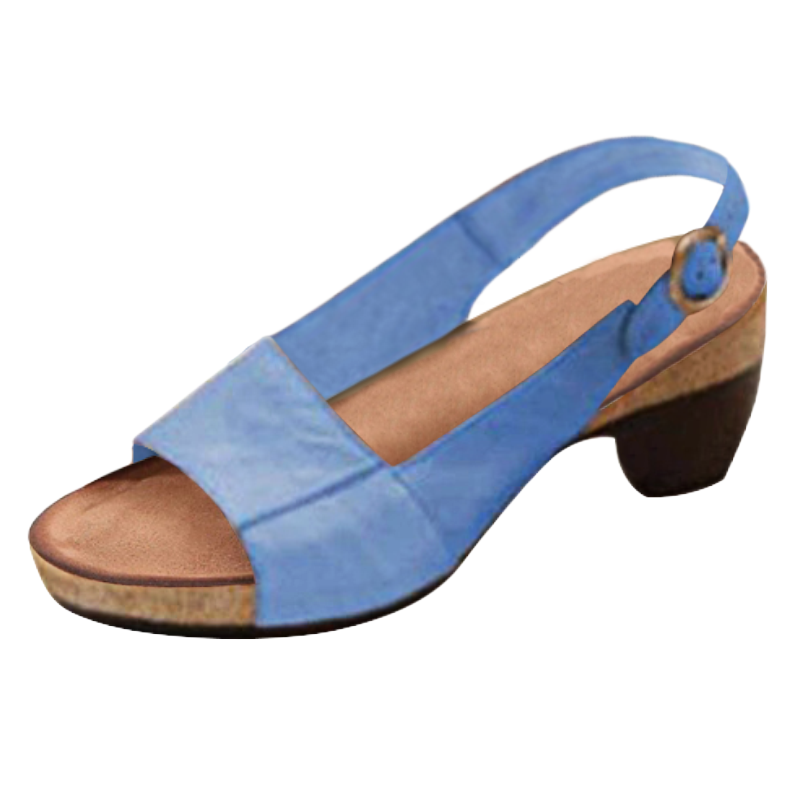 OCW Orthopedic Women Sandal Breathable Arch Support Wedge Slip On Vintage Summer OCWShoes