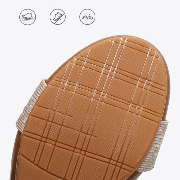 OCW Orthopedic Women Dress Sandals Comfortable Arch Support Glittering Strap Elegant Design OCWShoes