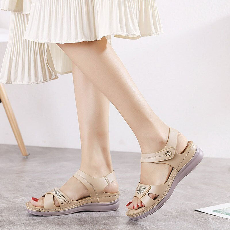 OCW Orthopedic Sandals Women Casual Wedges Memory Foam Comfy OCWShoes