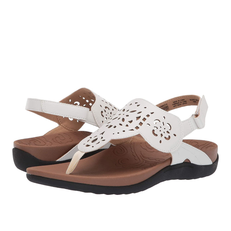 OCW Orthopedic Sandals Women Ankle Strap Lightweight Flip-flops Retro Summer Fashion OCWShoes