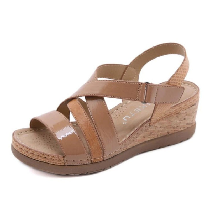 OCW Casual Women Sandals Breathable Walking Wedges Basic Leisure Summer OCWShoes