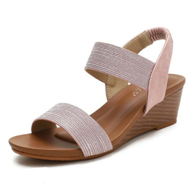 OCW Orthopedic Women Dress Sandals Comfortable Arch Support Glittering Strap Elegant Design OCWShoes