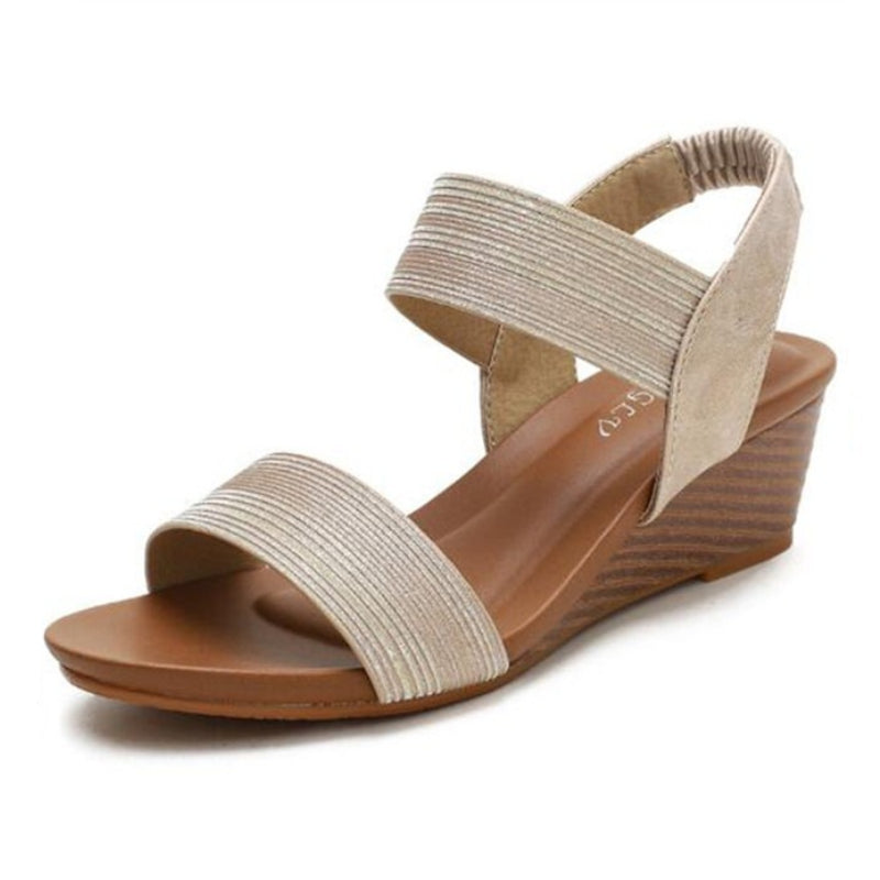 OCW Orthopedic Women Dress Sandals Comfortable Arch Support Glittering Strap Elegant Design OCWShoes
