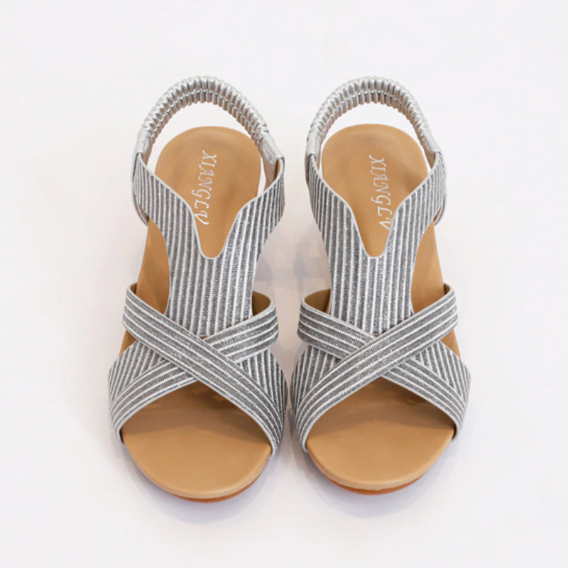 OCW Orthopedic Women Dress Sandals Comfortable Arch Support Modern Cut-out Elegant Design OCWShoes
