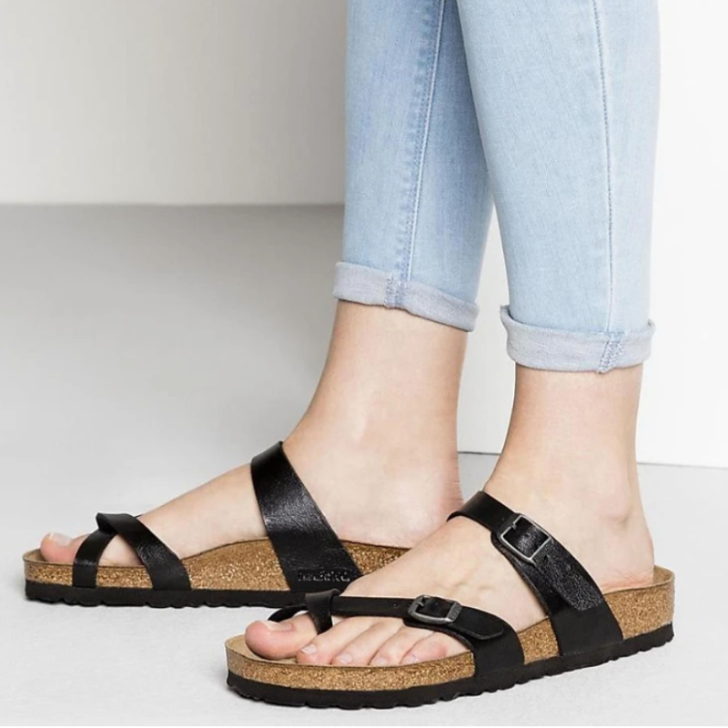OCW Men Orthopedic Sandal Arch Support Breathable Comfortable Anti Slip Cork Buckle Strap Sandal OCWShoes