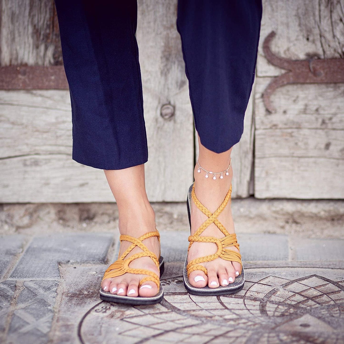 OCW Women Sandals Comfy Retro Style Summer Beach Fashion Super Soft OCWShoes
