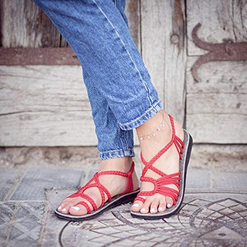 OCW Women Sandals Comfy Retro Style Summer Beach Fashion Super Soft OCWShoes
