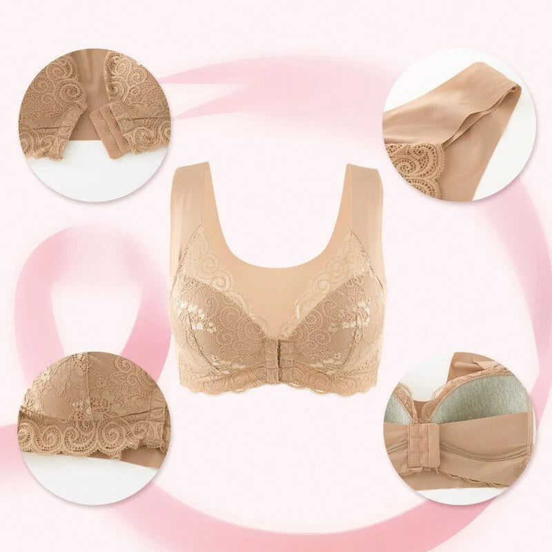OCW Sexy Front Closure Seamless Push Up Bras