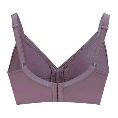 OCW Bra Wirefree Hook&Eye Uplift Classic And Sexy Design Breathable Natural Shape Bra