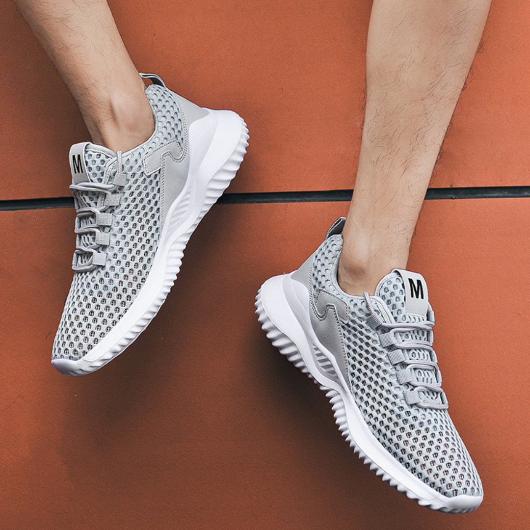 OCW Men Orthopedic Shoes Breathable Comfy Arch-support Mesh Summer Active Design