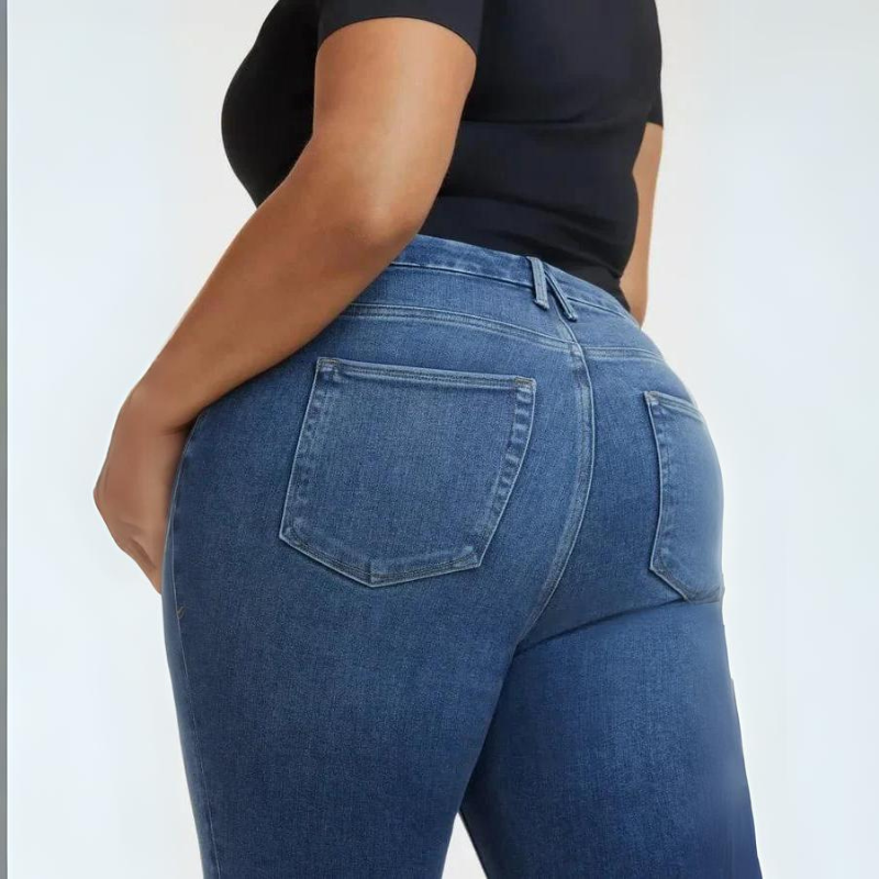 OCW Skinny Stretch High Waist Jean Slim Fit Butt Lift Vintage Comfort Control